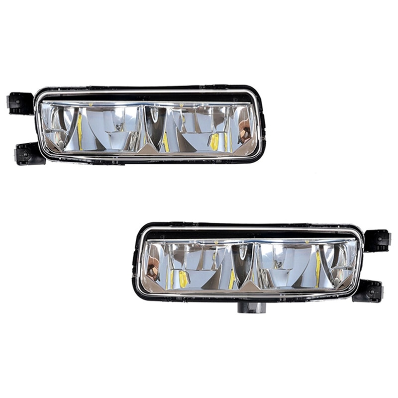 1Pair Car Front Grille Frame Fog Light LED Day Running Lamp For Range Rover Sport 2014 2015 2016 2017 LR033407 LR033406